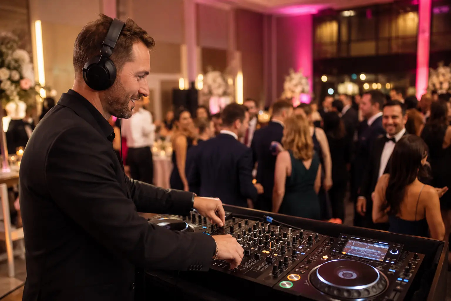 DJ bei einer Veranstaltung