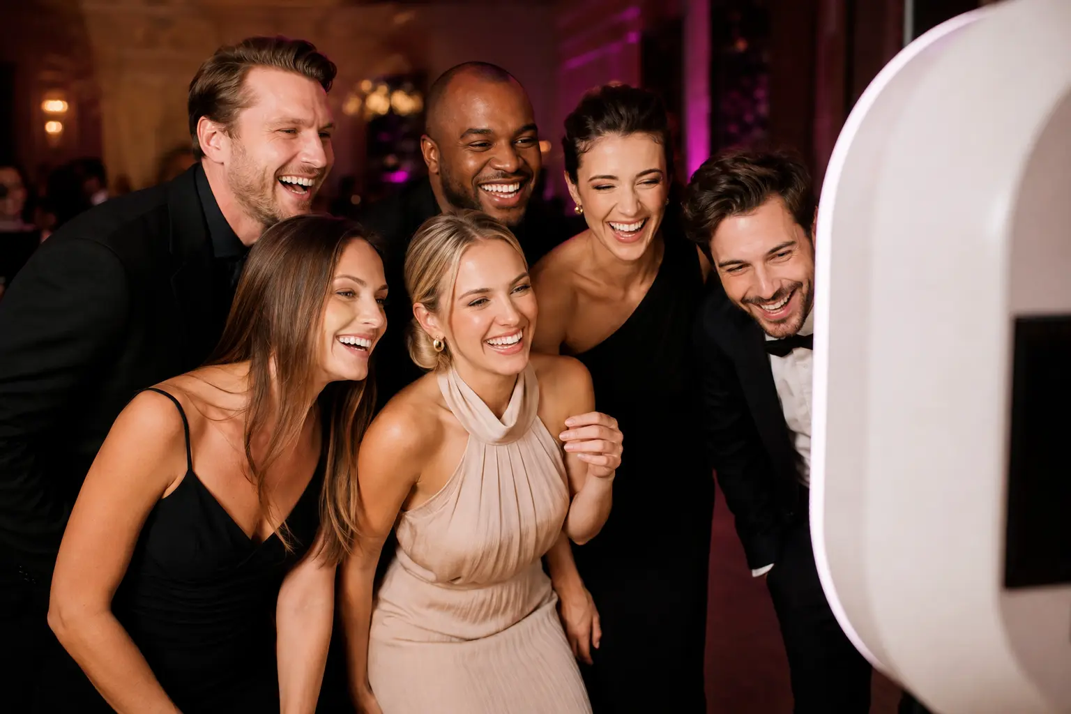 Fotobox auf einer Feier